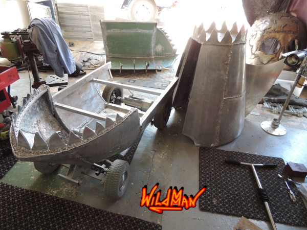 Bubbles the Shark build image
