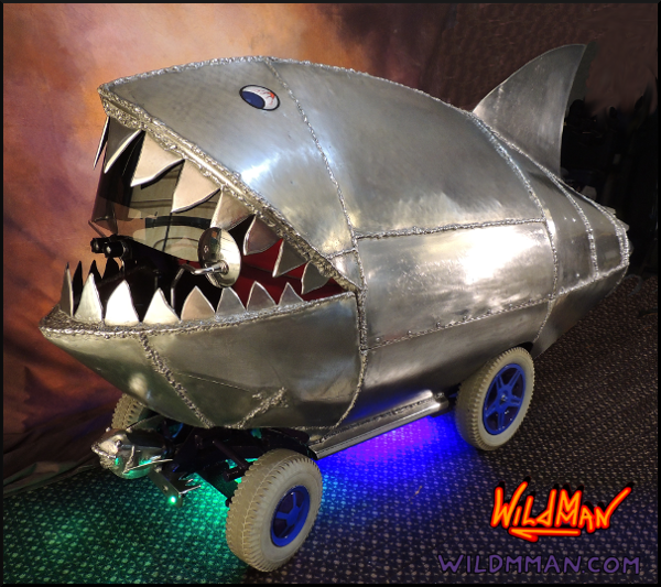 Bubbles the Shark left side.